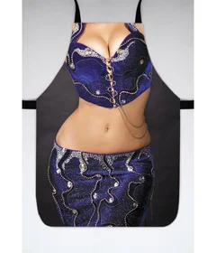 Прикольный фартуки: фартук восточный сиреневый